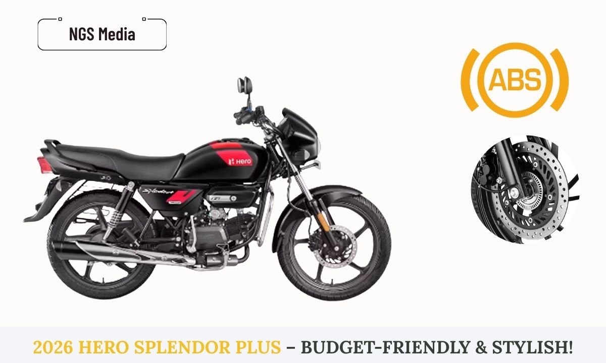 2026 Hero Splendor Plus – Budget-Friendly & Stylish!